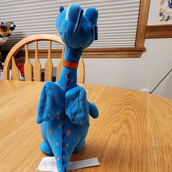 Disney Doc McStuffins "Stuffy" The Blue Dragon Stuffed Animal Toy - Picture 9 of 10